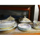 Copeland Spode plates, veg dishes, jugs, etc