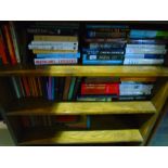 Quantity hardback and paperback books and Penguin books, novels, etc