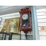 A wooden cased 31 day clock by Polarist