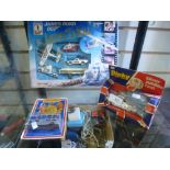 A matchbox James Bond Licence to Kill set, Silver Jubilee Dinky die cast boxed toy and one other