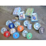 A small quantity of vintage boxed Wimsies by Wade to include Mr Plod, Noddy and Bambi, etc