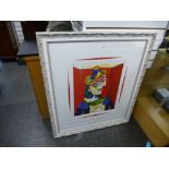 After Pablo Picasso, a limited edition print titled 'Buste de Femme' 1/1000. With framed certificate