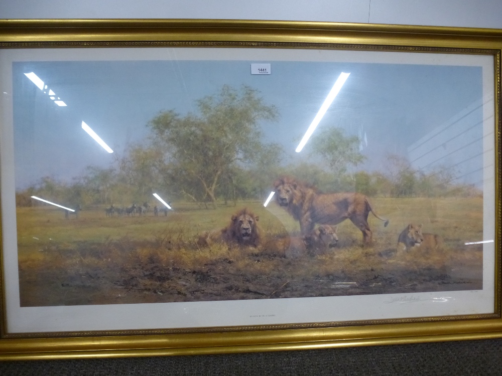David Shepherd; a pencil signed print of Tiger 'Burning Bright' 692/2000 and two other pencil signed