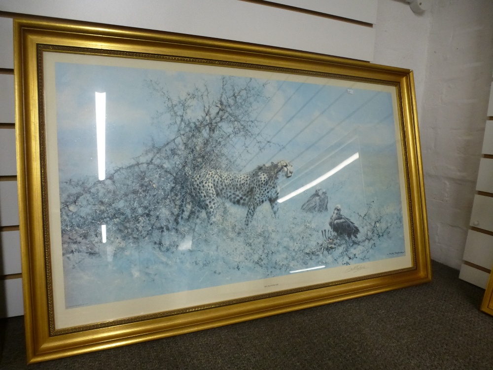 David Shepherd; a pencil signed print of Tiger 'Burning Bright' 692/2000 and two other pencil signed - Image 3 of 6