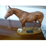 A Beswick model of 'Grundy' Racehorse of the Year, 1975