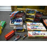 A collection of boxed diecast vehicles by Corgi, Solido and others