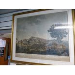 An early 19th century print of Napoleonic Battle and one other similar print