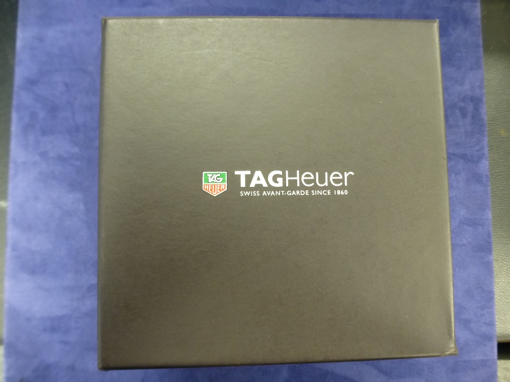 A TAG HEUER Unisex Aquaracer watch, stainless steel case and bracelet, complete with Warranty