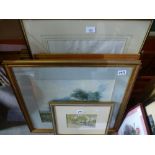 J H Guild; two late 19th century watercolours, signed and dated and two others - 4