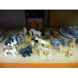 Quantity of model animals ornaments to incl. Castagna Safari animals etc.