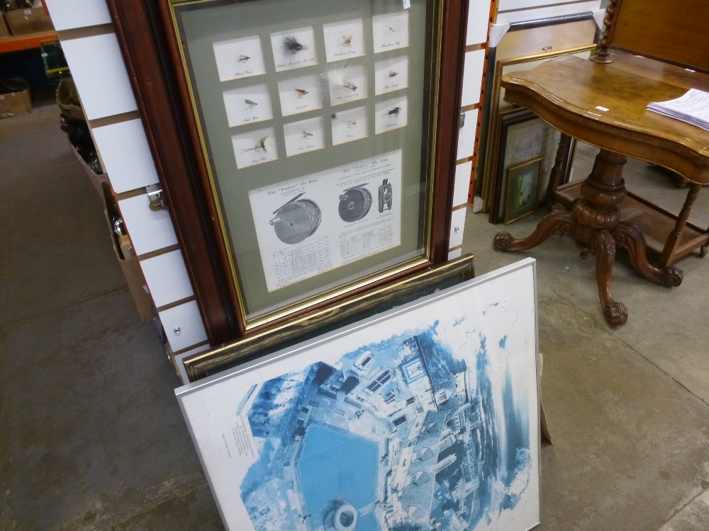 90 Signals unit badges presented in a frame by the ESS, framed prints and slides of Jackie Chyan - Image 2 of 2