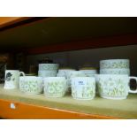A small quantity of Poole and Hornsea pottery