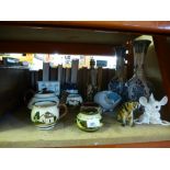 Sundry collection of china and pottery to include Royal Doulton, Poole pottery, etc