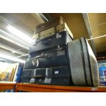 Quantity of vintage suitcases