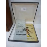 Struwwelhitler - a vintage Nazi storybook and a small comical Adolf Hitler poster