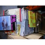 Three boxes of books mixed genre