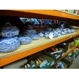 A large quantity of Spode, to include tureens, tea pots, plates, egg cups, etc