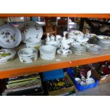 Royal Worcester 'Evesham' tea and dinnerware, approx 50 pieces