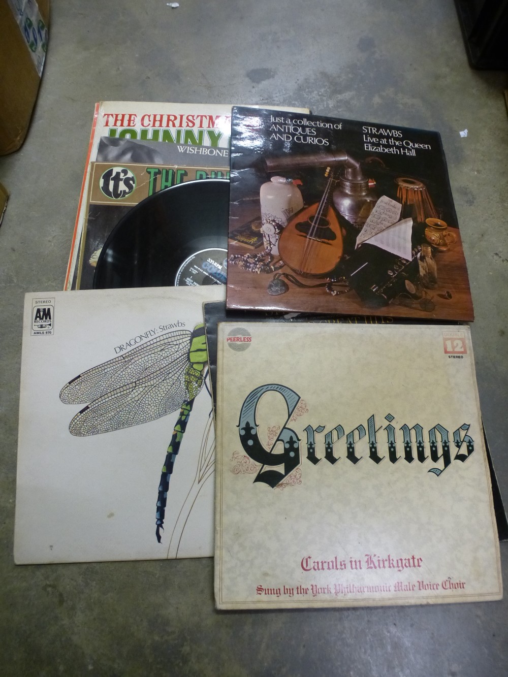 One box of vinyl LPs to include Paul MCCartney, The Dubliners, Joan Baez, and Donovan - Image 2 of 2