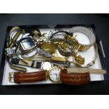 Collection of mens and ladies wristwatches incl. Seiko, Rotary, Timex etc
