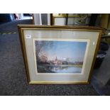 Collection of framed and glazed furnishing prints by Frank Wooten