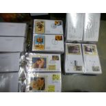 A box of First Day Covers