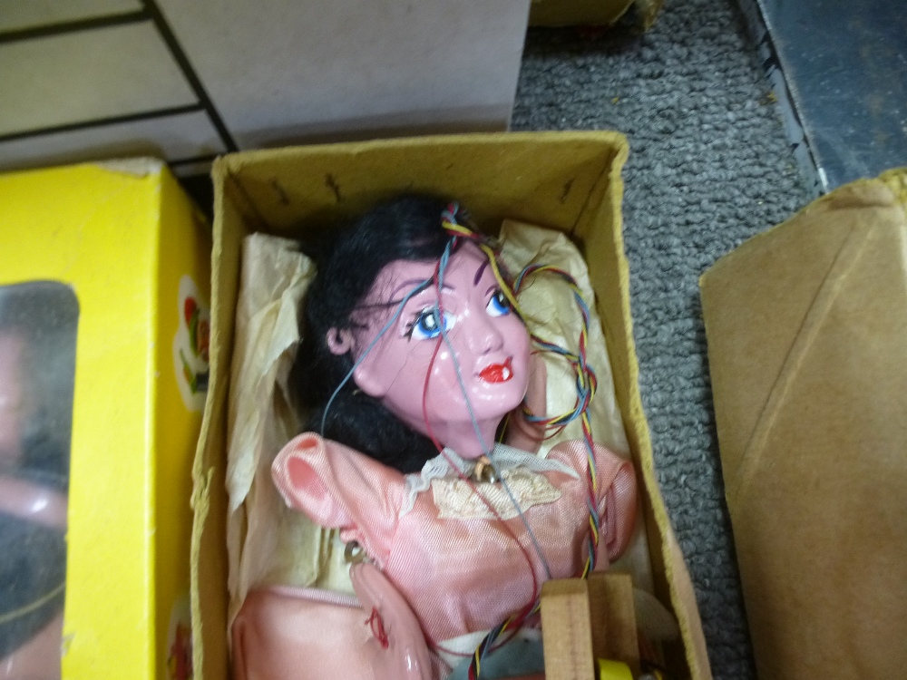 A box of Pelham puppets and a puppet theatre - Image 7 of 7