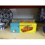 Dinky 972 Coles 20 ton crane and Corgi Chipperfields crane, both boxed