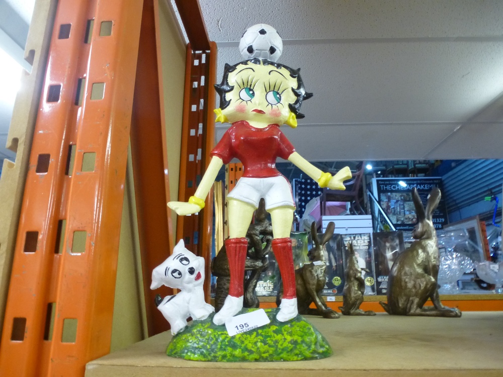 Football Betty Boop