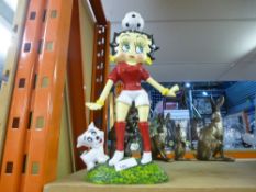 Football Betty Boop