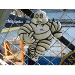 Michelin man 'up yours'