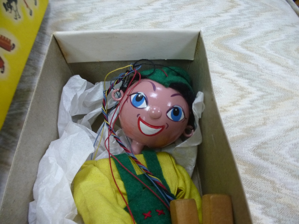 A box of Pelham puppets and a puppet theatre - Image 4 of 7