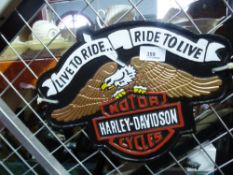 Born to ride sign