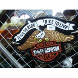 Born to ride sign