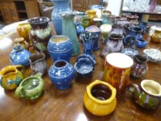 A quantity of clay pots and Emenny pottery - over 50 pieces