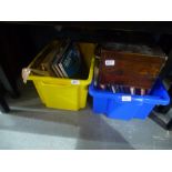 Books, records and sundry - two boxes
