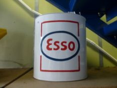 Oval Esso oil can