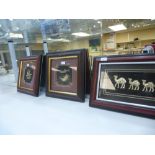 A lot comprising of some silver and white metal items including frames, mirrors etc all AF and