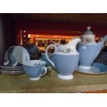 A quantity of Royal Doulton 'Rose Elegans' chinaware, to include cups and saucers, plates, coffee