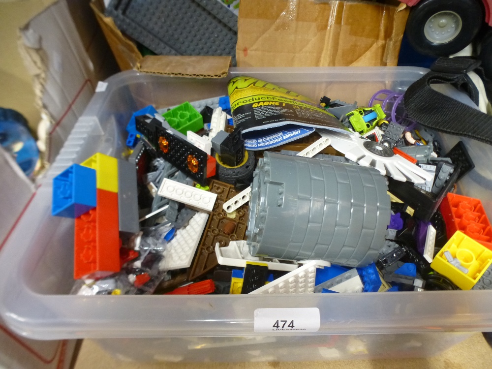 A quantity of toys, to include fire engine, cased X-Box - Image 2 of 2