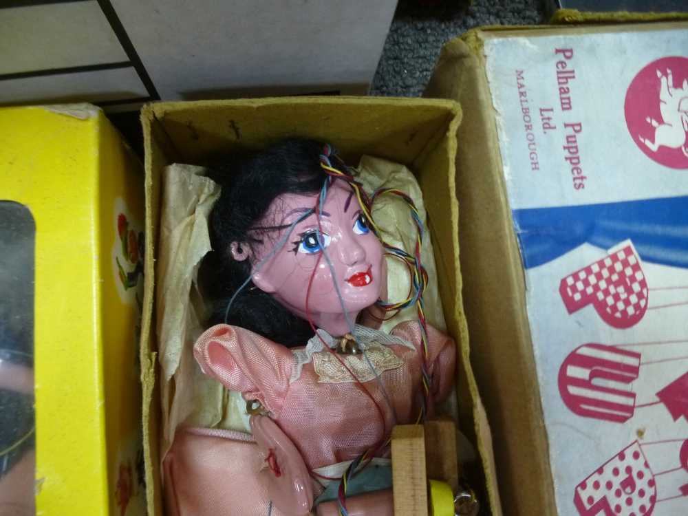 A box of Pelham puppets and a puppet theatre - Image 3 of 7