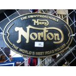 Norton Manx sign