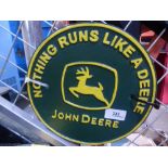 John Deere sign