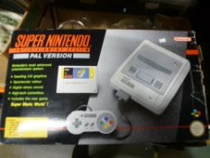 Boxed Super Nintendo