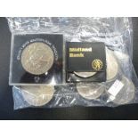 Sundry coins and an Officer's kit