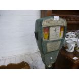 An old Worthing Borough parking ticket machine