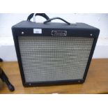 FENDER BLUES JUNIOR amp, unused, plus a HERCULES Guitar Stand, also unused