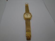 Gents 1960s Rotary gold plated watch