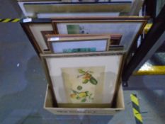 A quantity of framed and glazed prints to include 'The Artists Studio', by Raoul Dufy, Portsmouth