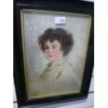 Catherine Ouless; 1897 - 1961; an early 20th century oil painting of young girl, signed and dated,